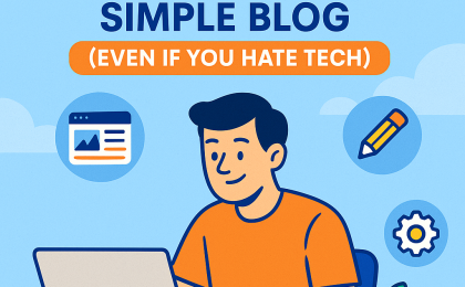 The Fastest Way to Launch a Simple Blog with OptimizePress (Even If You Hate Tech)