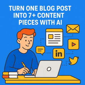 Turn post into 7 items image